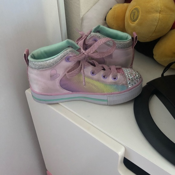 Twinkle Toes Light Up Girls Shoes - Picture 4 of 7